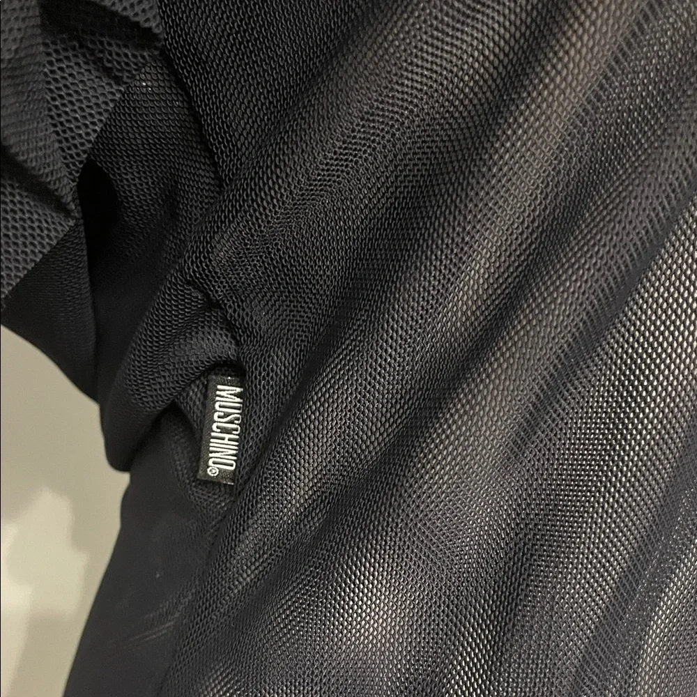 Vintage Moschino Black Sheer Blouse - Picture 2 of 8